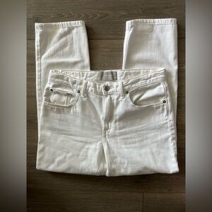 NWOT Everlane White Jeans Size 28